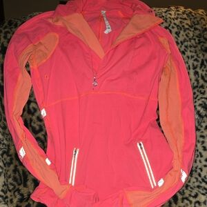 Lululemon Athletica Coral and Peach Jacket